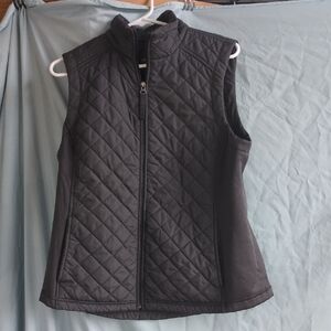 Van Heusen Charcoal Quilted Vest